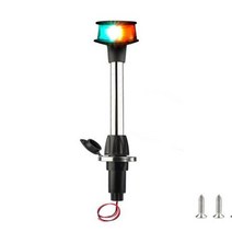 정박등 항해등 낚시 레저 보트 요트 야간항해장비 탐색 라이트 해양 활 빛 led 조명, 11502 11500-ss, 11502 11500-SS