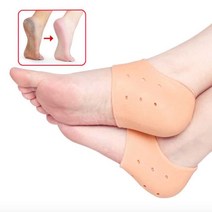 발뒤꿈치 패드 실리콘 각질제거 풋패드 덧신, 스킨CM001688