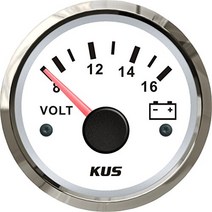 KUS Voltmeter Voltage Gauge Meter 8-16V 52MM(2