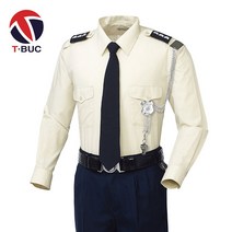 티뷰크 작업복 경비복04 경비복 추동복 와이셔츠 근무, XL