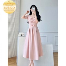 슈피코 처음처럼 한소희 원피스 쉬폰 롱 보라카이 데님 원피 백예린 발리 지락실 안유진 빅카라