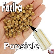 팰렛 100 또는 50 pcs 잉어 낚시 중공 미끼 잔디 잉어 미끼 crucian 낚시 미끼 미끼 수식 곤충 입자 보일리 펠릿 hook up, 아이스 캔디 맛, 100개