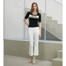 에고이스트 BLUE LABEL 워시드 슬림 부츠컷 데님 팬츠 EQ2ODP04