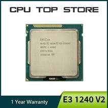 Intel Xeon E3-1240 v2 8M 캐시 3.40GHz SR0P5 LGA 1155 E3 1240 v2 CPU 프로세서