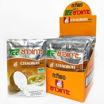 월드푸드 태국 차오코 코코넛밀크 파우더 CHAOKOH COCONUT MILK POWDER, 12개입, 60g