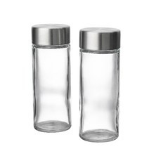 IKEA 이케아 ORTFYLLD 외르트퓔드 양념통 2개세트 유리양념통 2개 803.913.54