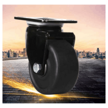 높이조절 휠마스터 핸들카 가구 프로파일 바퀴 회전, 그린