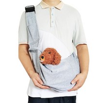 반려견 앞 닥스훈트 캥거루 슬링백 등산 가방 개켄넬
