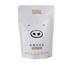 [피코크]고수의 맛집 금돼지식당 김치찌개 500g, 2개
