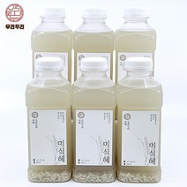 우리두리 미식혜 수제 단 호박 전통 식혜 선물세트 감주 안동 느린 단술 500ml 6개, 일반식혜 500ml 6개