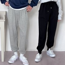 노마진컴퍼니 4컬러 여자 남자 숏기장 & 롱기장 트레이닝 무지 워싱 조거 츄리닝 팬츠 바지 (28-34)