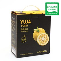 에덴 고흥 유자퓨레 1400g 유자청 스틱형 유자차 드레싱, 70포, 20g