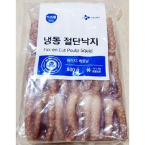 냉동 절단 낙지 M500g 호롱 낚지 전골 해물 볶음 요리