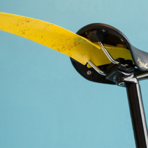 ASS SAVERS 울트라라이트 자전거 머드가드 흙받이 물받이, 레드, 1개