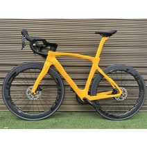 카본자전거 로드 경량 프레임 풀 바이크 디스크 브레이크 완전 105 노란색 T1100 1K, 42.With ULTEGRA R8170 - cc 56c