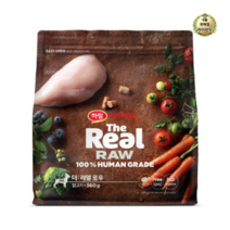 라이브잇 하림더리얼 퍼피 더리얼 로우 닭고기 강아지 건식사료, 7개, 360g, 닭