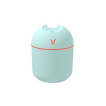 불멍가습기 가습기 USB 자동차 미니 초음파 에센셜 디퓨저 250ML LED 야간 램프 포함 미스트 메이커, [01] green