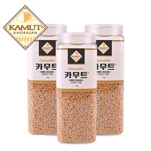 삼원농산 정품 카무트 500g/8개(4kg) + 국내산 검정보리 500g/2개 [총5kg] KAMUT