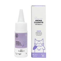 정품 국산 강아지 고양이 멍냥이랑 아로마클린티스 지간염 외이염 발바닥 습진 귓병 예방제, 1개
