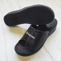 한중무역클럽 국산 통굽슬리퍼 B타입 로고인쇄 학교 학원 병원 욕실화 다용도 실내화