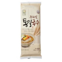 푸드딜/+OZ+/+통밀국수 400g (우리밀 통밀국수 3~4인분)-5개 +/+#OzDN&+ 국수 칼국수 비빔국수 수제비, namu 1, namu 본상품선택