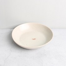 크레아트 아이보리 원형접시 DH10205-085, 없음