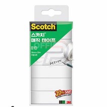 파샵 스카치 매직테이프리필 6P 판양면테이프 양면테이프 반투명테이프