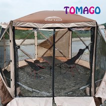 [토마고] 스크린 텐트 tpu 우레탄창/우레탄도어 1EA (육각-일반 / 사각텐트) 사용가능, 우레탄도어 1장만