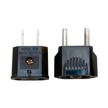 플러그 변환 어댑터 2개 110V 220V 돼지코 해외여행용 아답타 인테리어 전기재료, A형어댑터