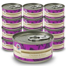 아스카타 컴플리트캣푸드 치킨&오리 80g x12개