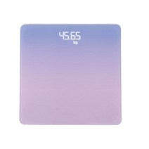 잡화백과 디지털 LED 체중계, 파스텔퍼플, 5개