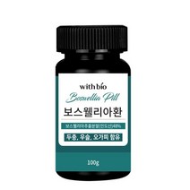 E&D 보스웰리아 환 우슬 오가피 두충 보스베리아 보수엘리아 보스웰리스 100g 약 25회분, 100g x 1병 [25회분]