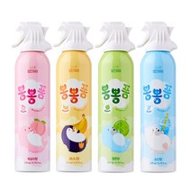 힘찬아이 뽕뽕폼 200ml 1+1+1, 복숭아향+복숭아향+복숭아향