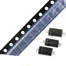 전자부품 SOD-100 SMD 제너 다이오드 BZT52C4V7/5V1/123/5.6/6.2/6.8/7.5/12V BZT52C5V1 8.2피스, 23 BZT52C16V  WK