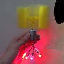 소형발전기 비상발전기 제네레이터 G5AB 미니 풍력 수직 터빈 발전기 모델 DIY 과학 교육용 물리적 원리, 한개옵션0