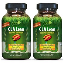 어윈 내츄럴 Irwin Naturals CLA 린바디 블랙커민씨드오일 코코넛 오일 캡슐 80소프트젤 2팩, 1세트, 1세트
