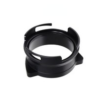 사무실 커피머신기 편의점 카페용 가정용 커피메이커 바닥 없는 커피 포타필터 54mm 브레빌 870/878/880, Black Powder Ring