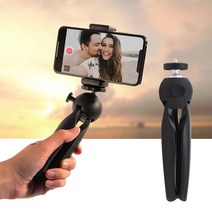 (안티아몰) DSLR 카메라 촬영 SJ4000 액션캠 유튜브 미니 손잡이 영상 삼각대 방송 동