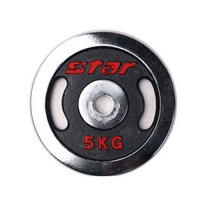 스타 원판 바벨 역기 중량 원판 데드리프트 판 1KG, 본상품선택