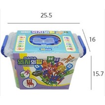 16000아슬아슬 의자쌓기+킵박스(96pcs) 킵박스 균형감각향상 IQ EQ 사고력