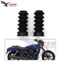 오토바이쇼바 업소버 할리 스트리트 xg500 xg750 xg 500 750 2014 2015 2016 2017 용 35mm 프론트 포크 커버 프론트 각반 부츠 쇼크, 없음