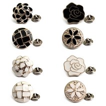 브랜드엑스 옷정리 악세사리 장식 패션 매너 뉴 왕 브로치 옷핀 8p, 8개