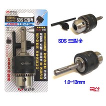 [세신철물점 ] 편한손 드릴척세트 SDS / SCDA-13 구경범위 1.0 ~13mm, 1