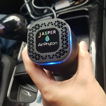 피톤치드 차량용 방향제 제스퍼 에어피톤 (배터리형), 블랙(C-type)-피톤치드, 1개