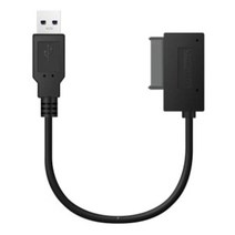 외장CD롬 노트북 CD롬 usb 어댑터 pc 6p + 7p cd dvd rom sata, 없음