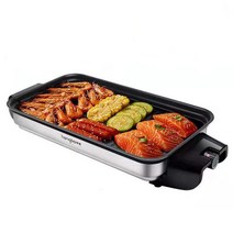 가정용불판 바꿔 대리 수리함 전기 로스타 무연 불고기제조기 한식 바베큐그릴 구이판 바비큐 2867081878, 전기 로스타 HB-202A 적합 3-