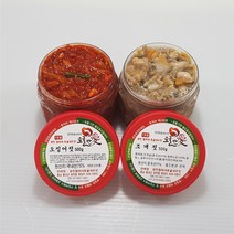 토굴 안애 광천 양념 젓갈 500g (1+1) 특별가 행사, 오징어젓+조개젓