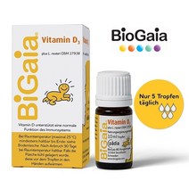 바이오가이아 베이비드롭 아기 유산균 비타민D 10ml