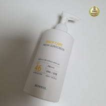 은율 데일리 케어 프레쉬 선크림 SPF46 PA+++, 280개, 300ml