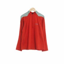 코오롱스포츠 레드 등산반집업긴팔티 여자 0148